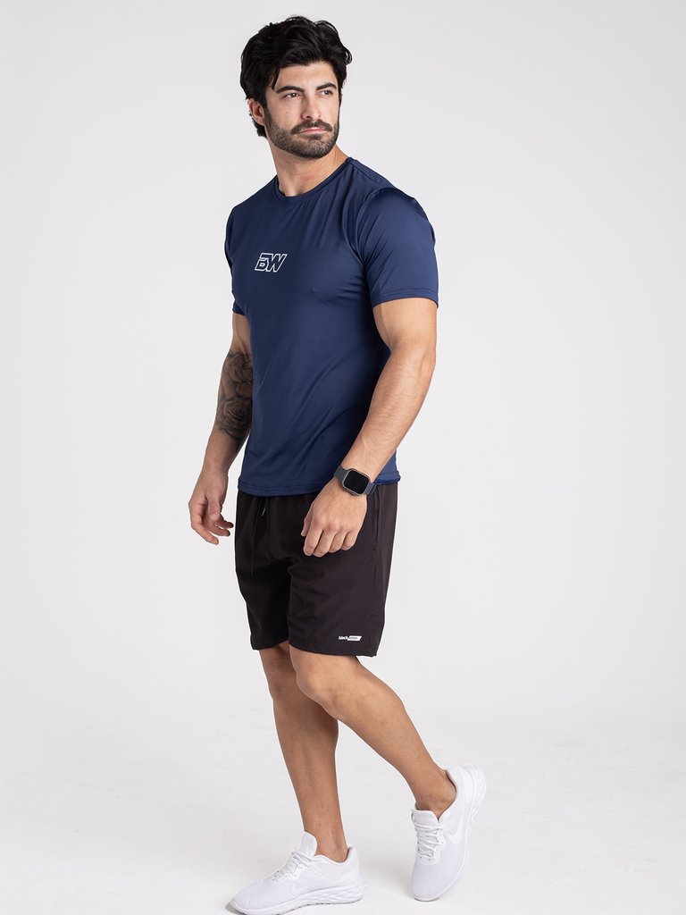 Bermuda Tactel Elastano Ziper BW